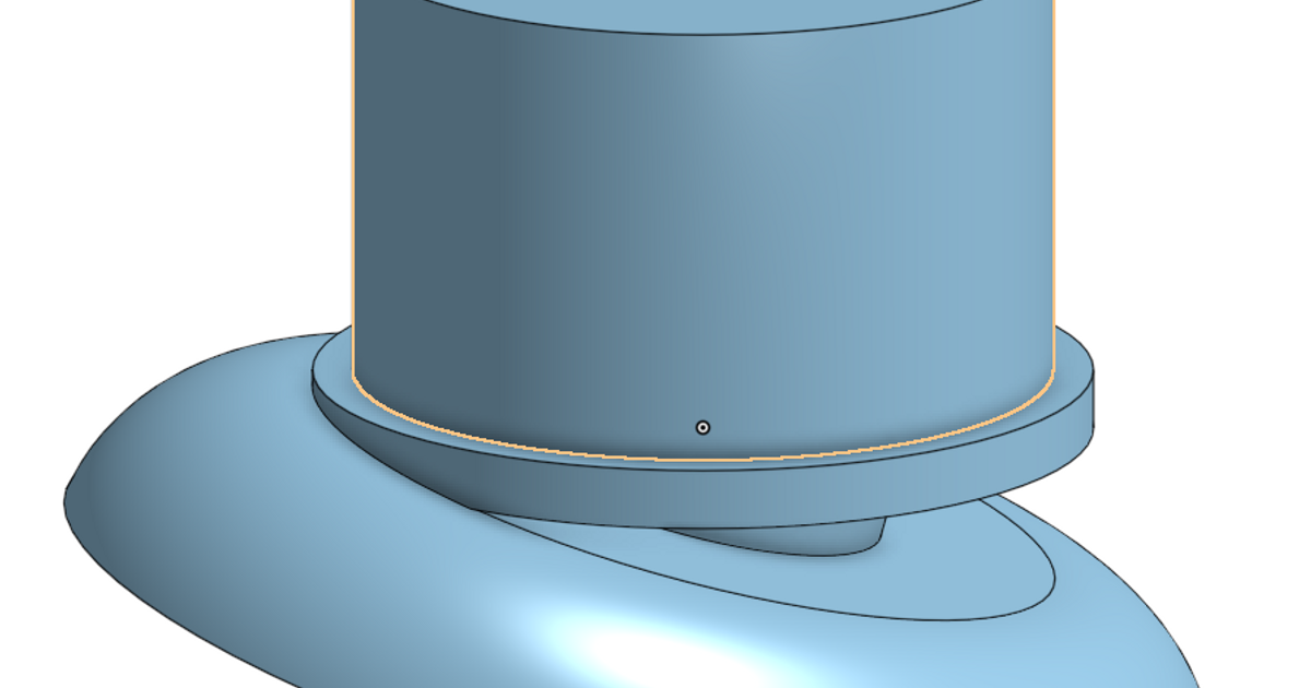 Ikea GALANT Table Foot by samborick Download free STL model