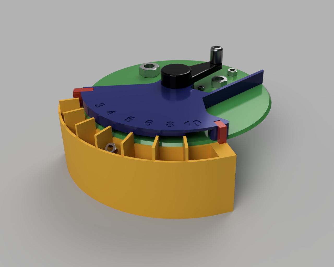 Metric hex nut sorting machine - no supports