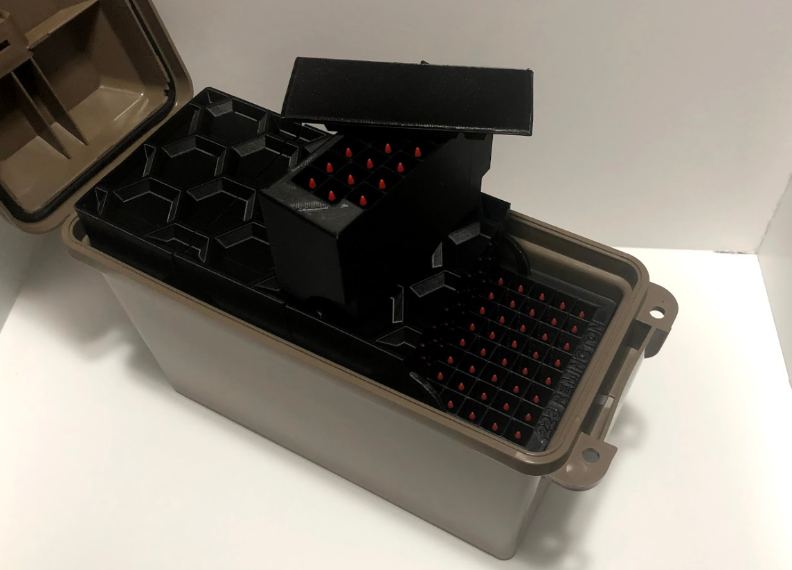 .223/5.56 Ammo Holder for MTM .30Cal Ammo Can by Rat Bastard Download