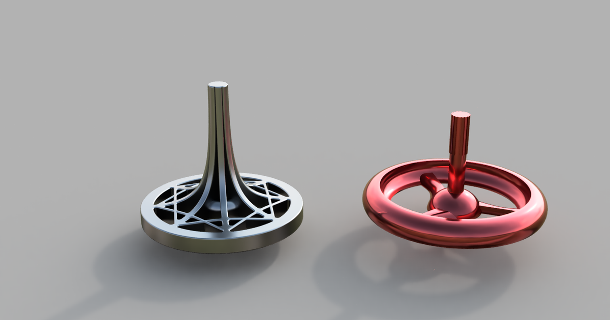 Various Spin Tops vol.2 by FN59 Download free STL model