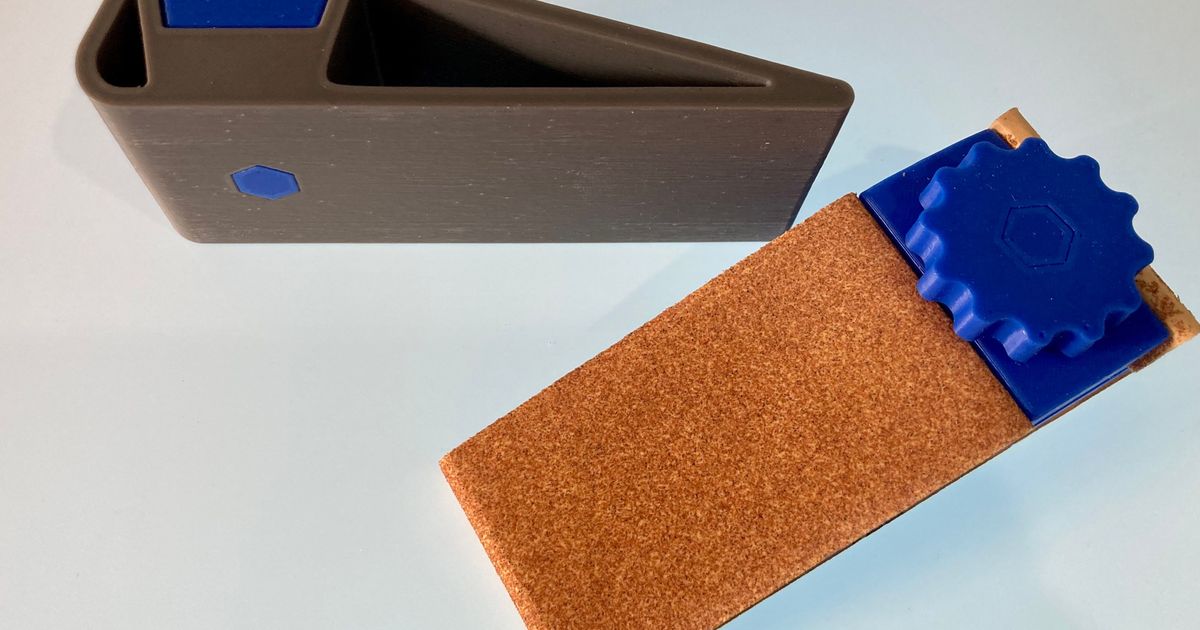 Sanding Wedge MK2 by elcubano Download free STL model