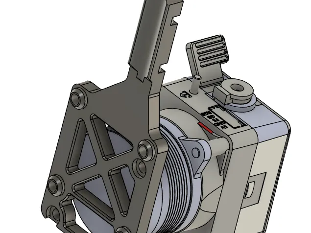 EBB42 or SHT42 Mount for Bigtreetech Nebula Extruder
