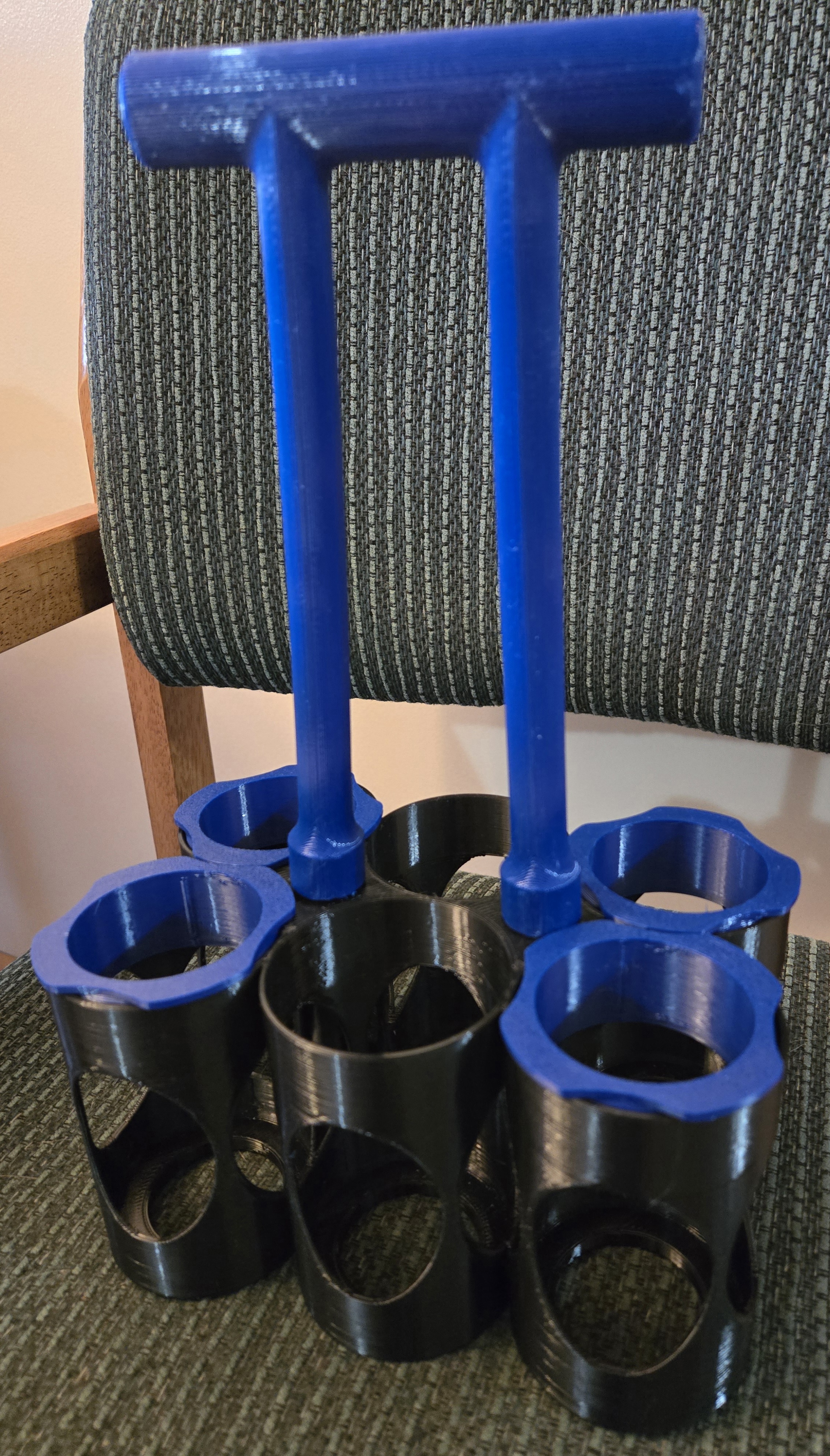 6 pack Olive Oil Carrier.