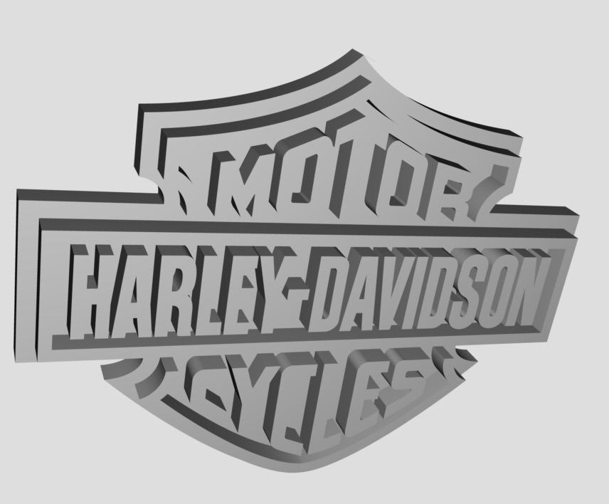 Harley Davidson Plaque