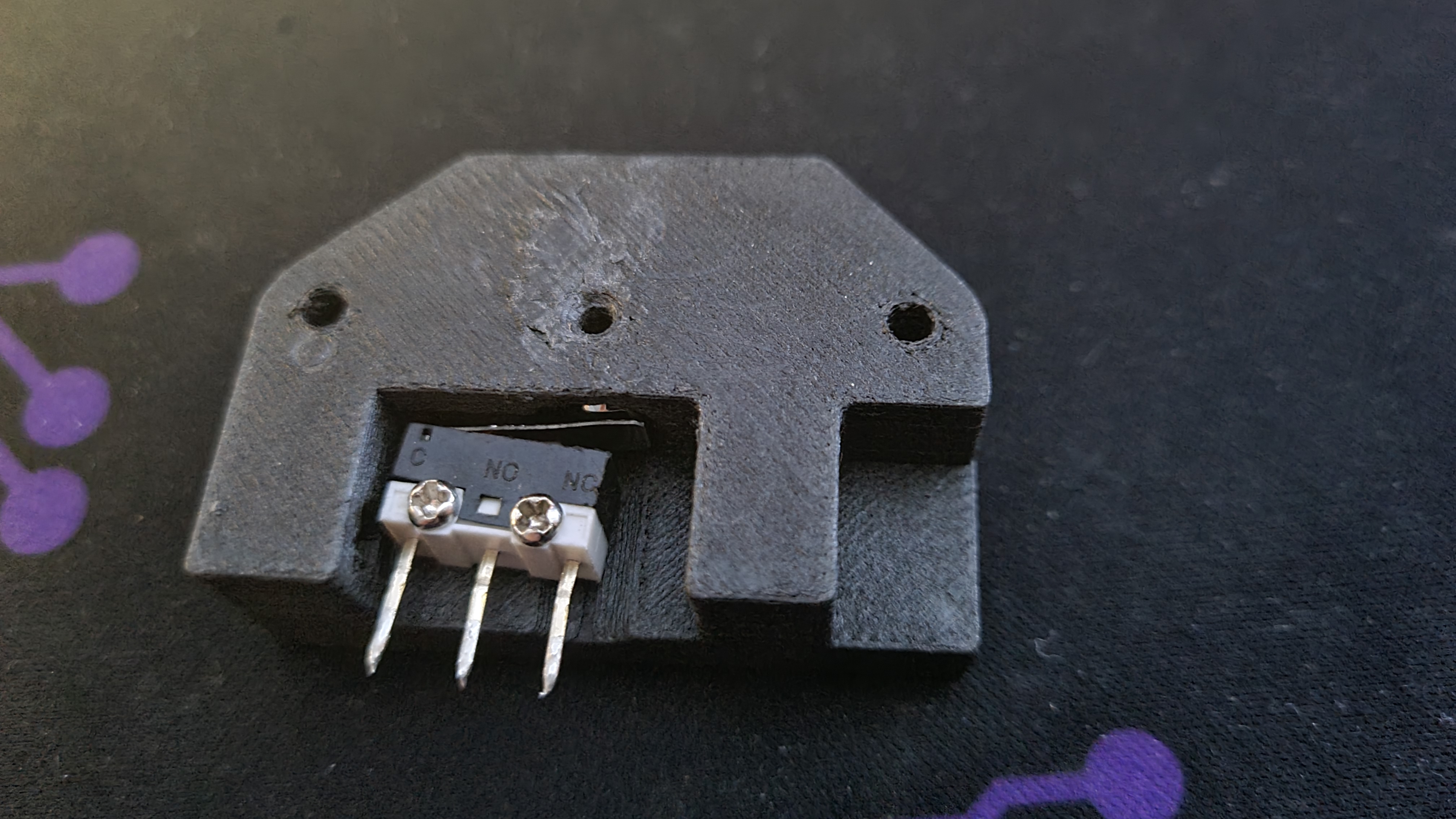 EVA Fast Swap toolhead filament sensor adaptor block for Orbiter V2.0