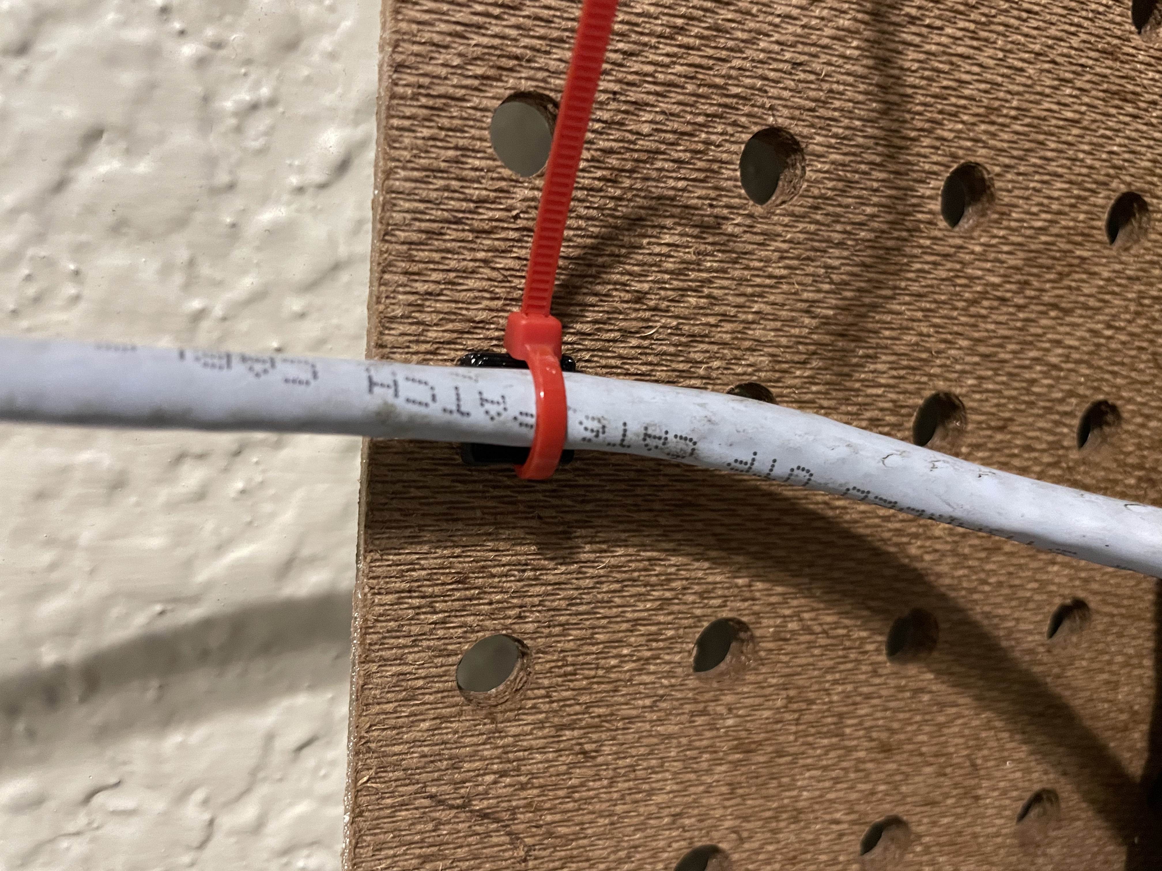 Pegboard Zip Tie Clip
