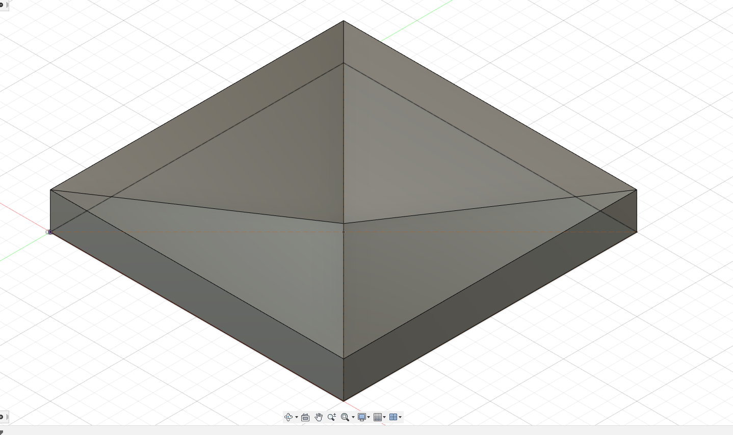Artistic reversed Pyramid Tile