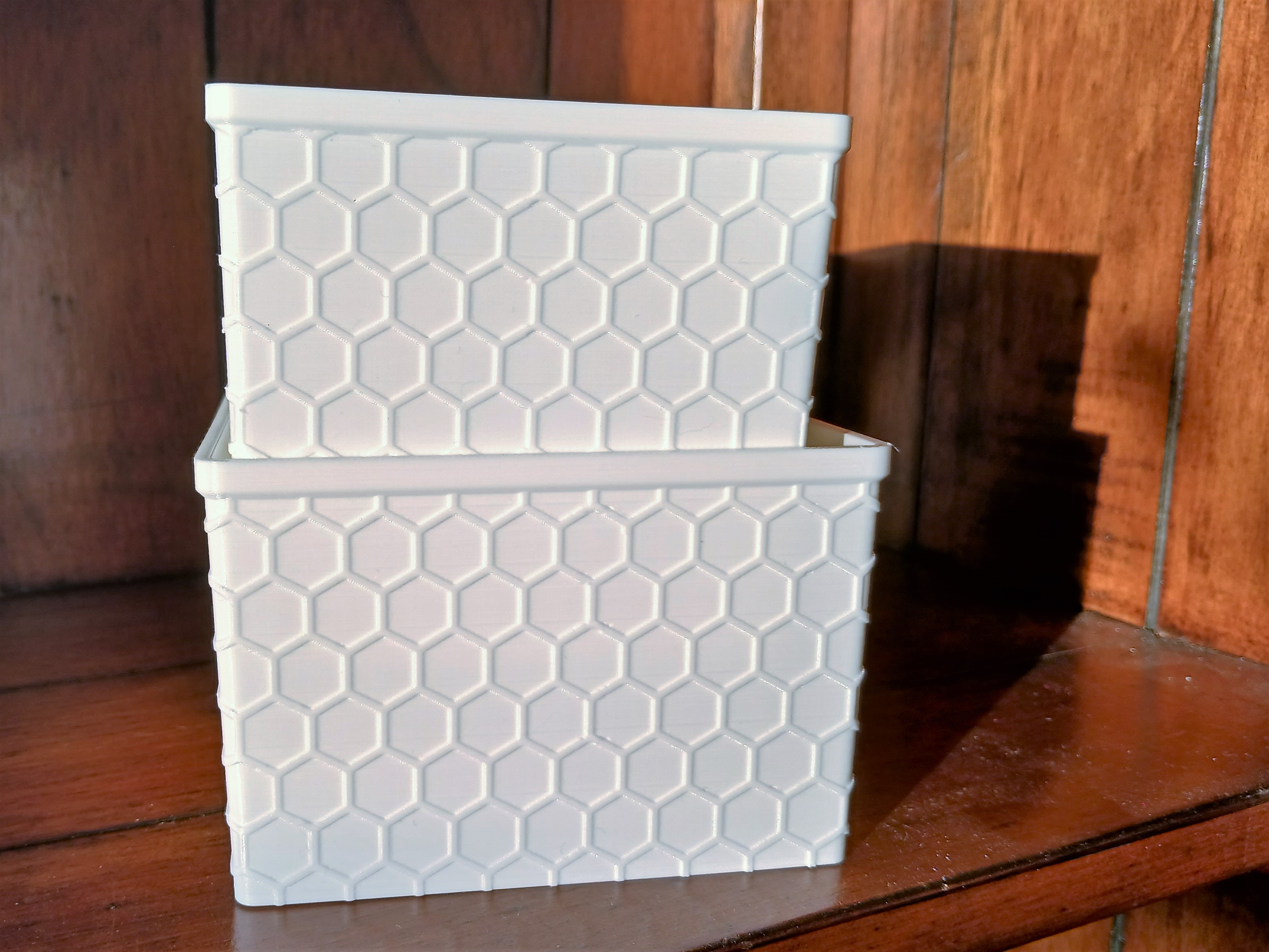 Miniatura 5 do modelo 3D Hexagonal Box - Rectangle & Square