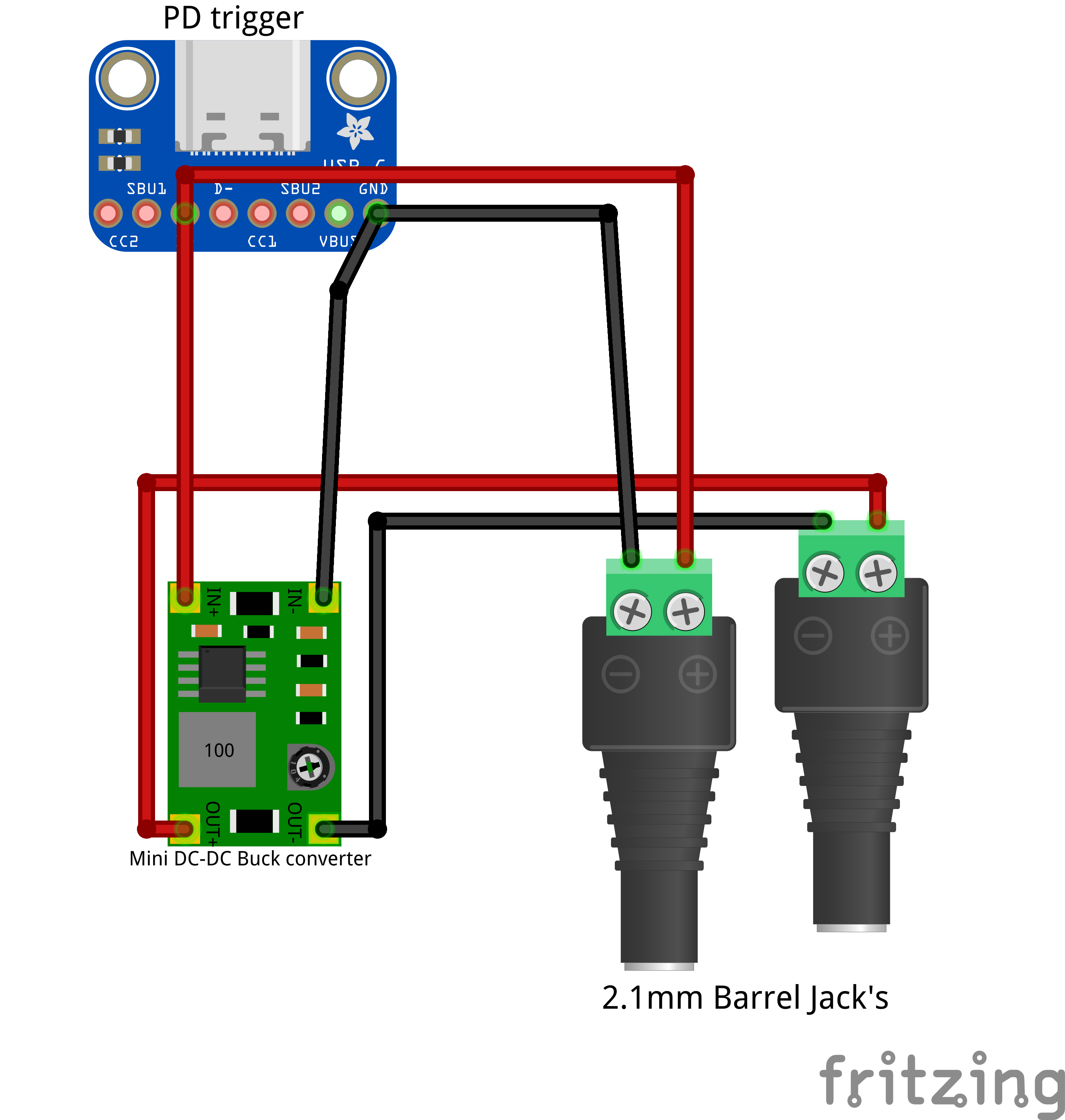 USB Type C Power Delivery (PD) To DC Converter By Oleg Kruts | Download ...