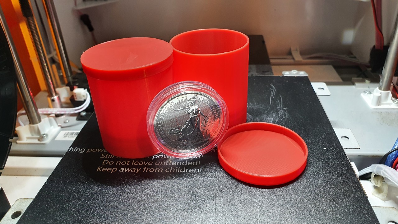 1oz Royal Britannia Coin Holder (5 coins)