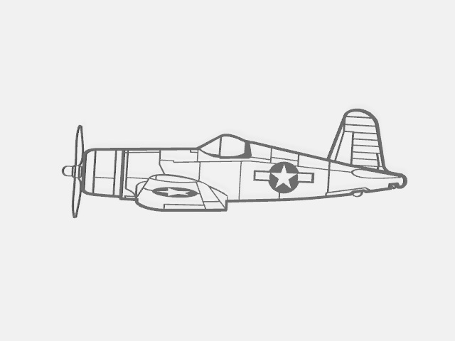 F4U-1A Bubble Canopy