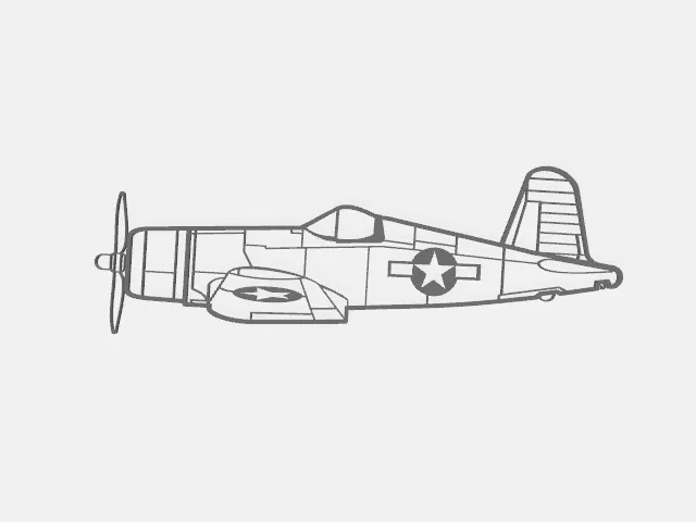 F4U-1A Bubble Canopy