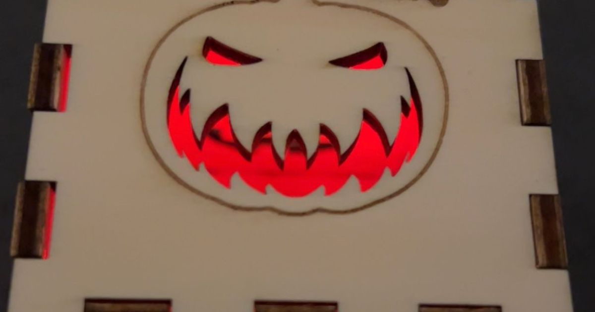 halloween lantern laser and 3d by rvaccaro | Download free STL model