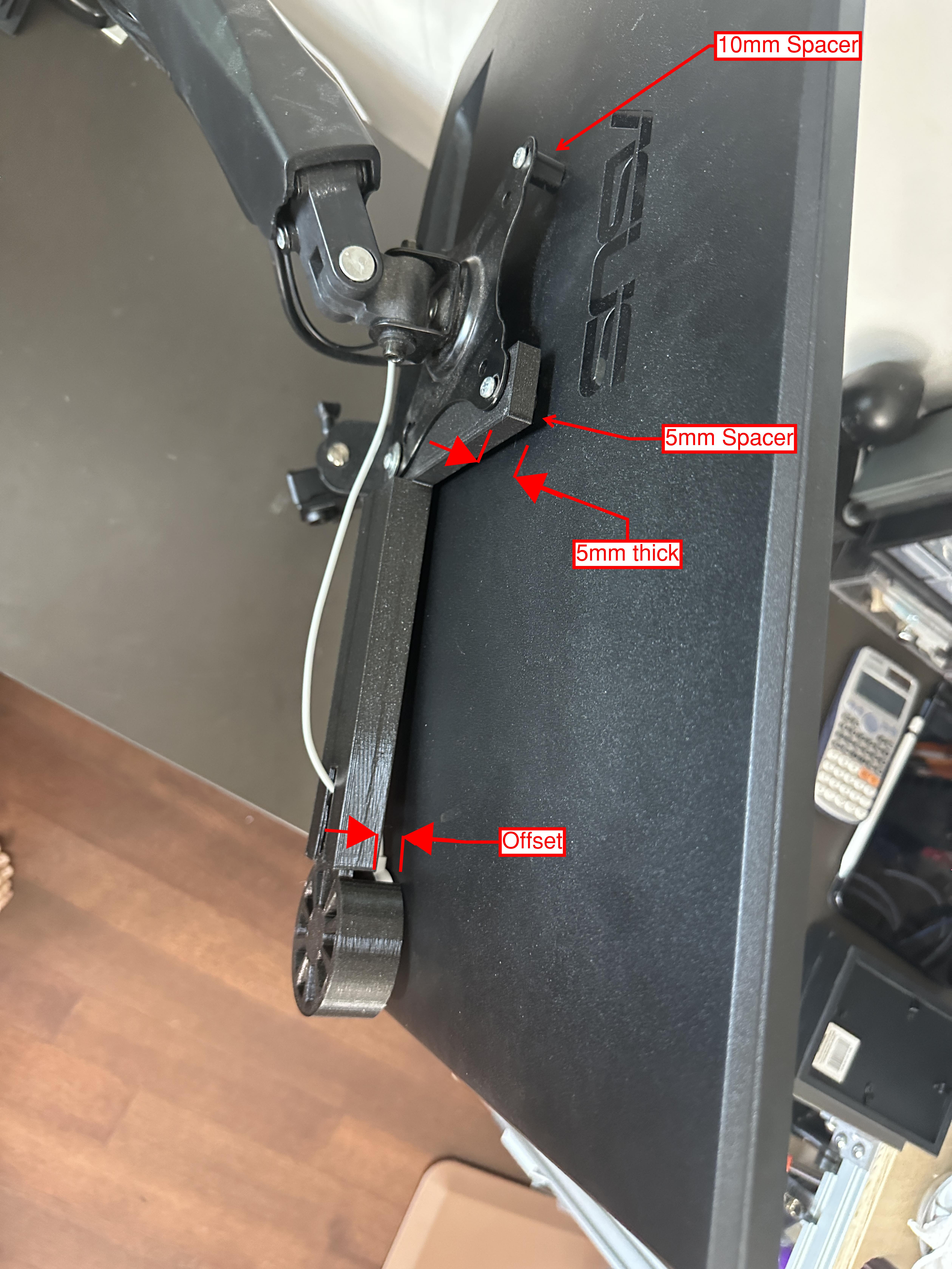 Hideaway MagSafe Monitor Mount by Chillhaus3D Download free STL model