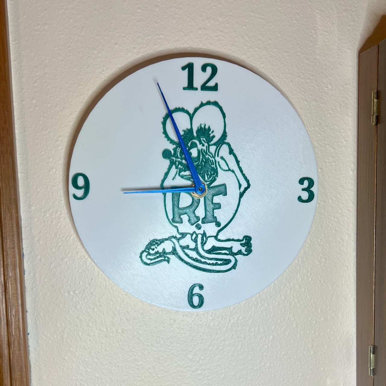 Rat Fink Clock