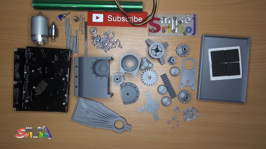 Miniatura 5 do modelo 3D Mini Drill Press for PCB