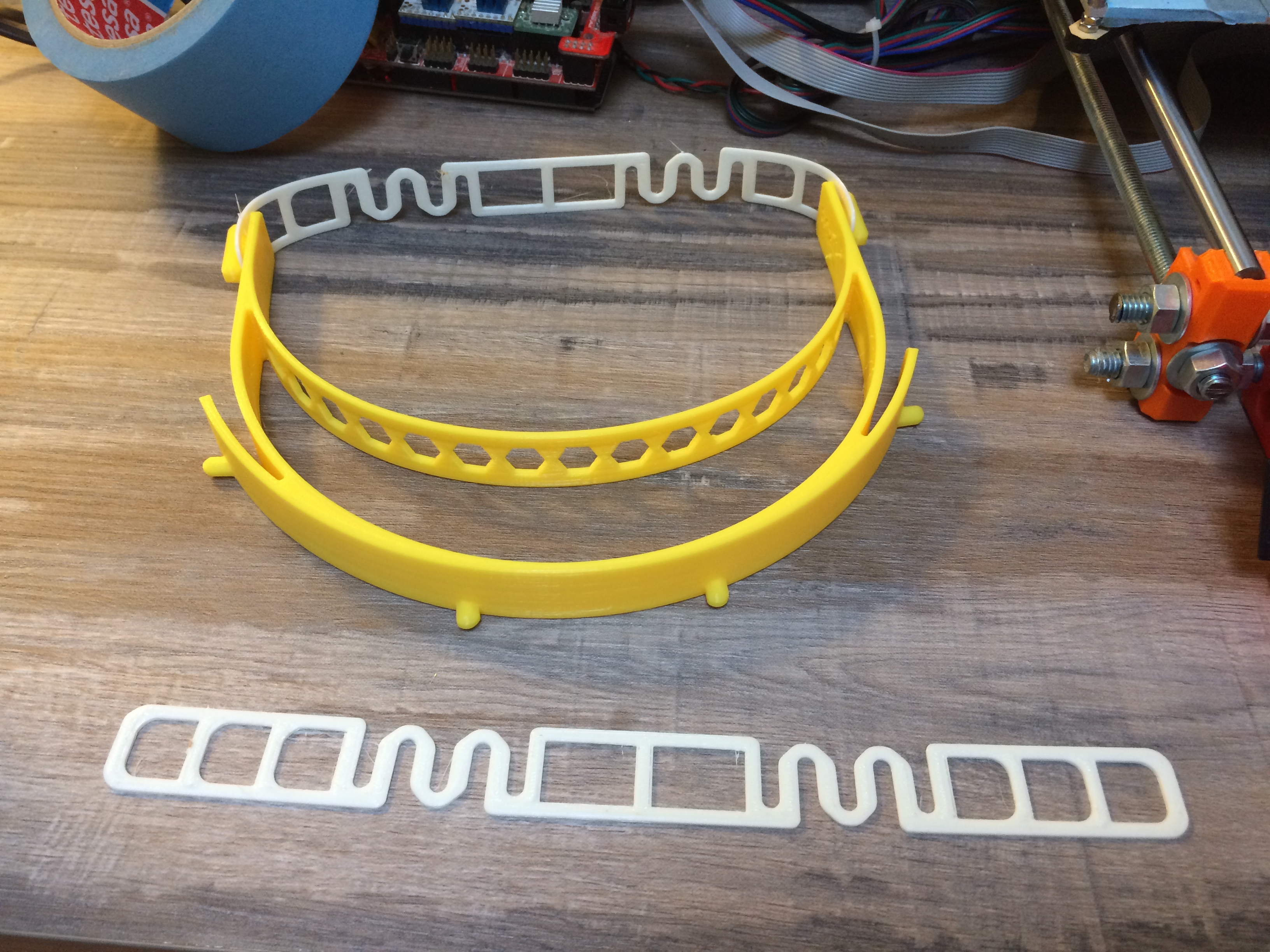 Prusa Face Shield Strap / Correa Protector Facial Prusa.