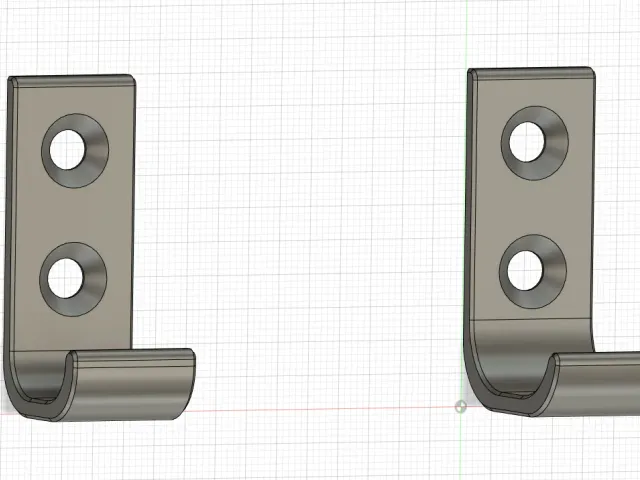 Fishing rod wall mount