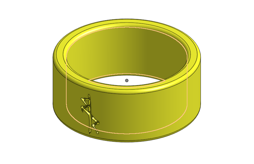 Edge runner Logo Ring
