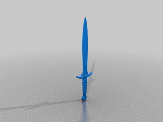 STL file Yoru Dracule Mihawk Sword 3d print model 🗡️・3D print