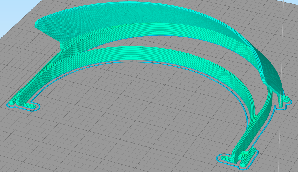 NIH DtM-v3 Face Shield for 0.8mm Nozzle by Aaron Neely | Download free ...