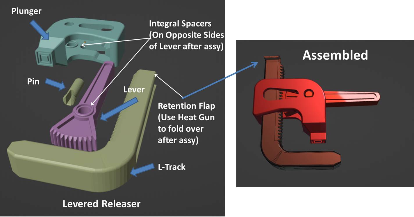 Various Child Car Seat Belt Buckle Release Assist Mechanisms by Hank
