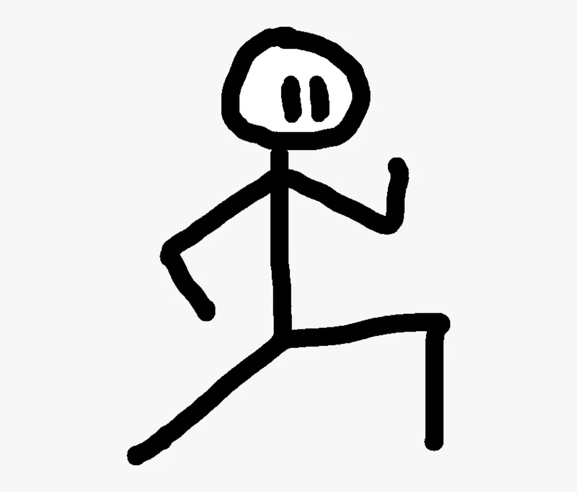 Stick Figure Stickman Icon Pictogram Graphic by anatolir56