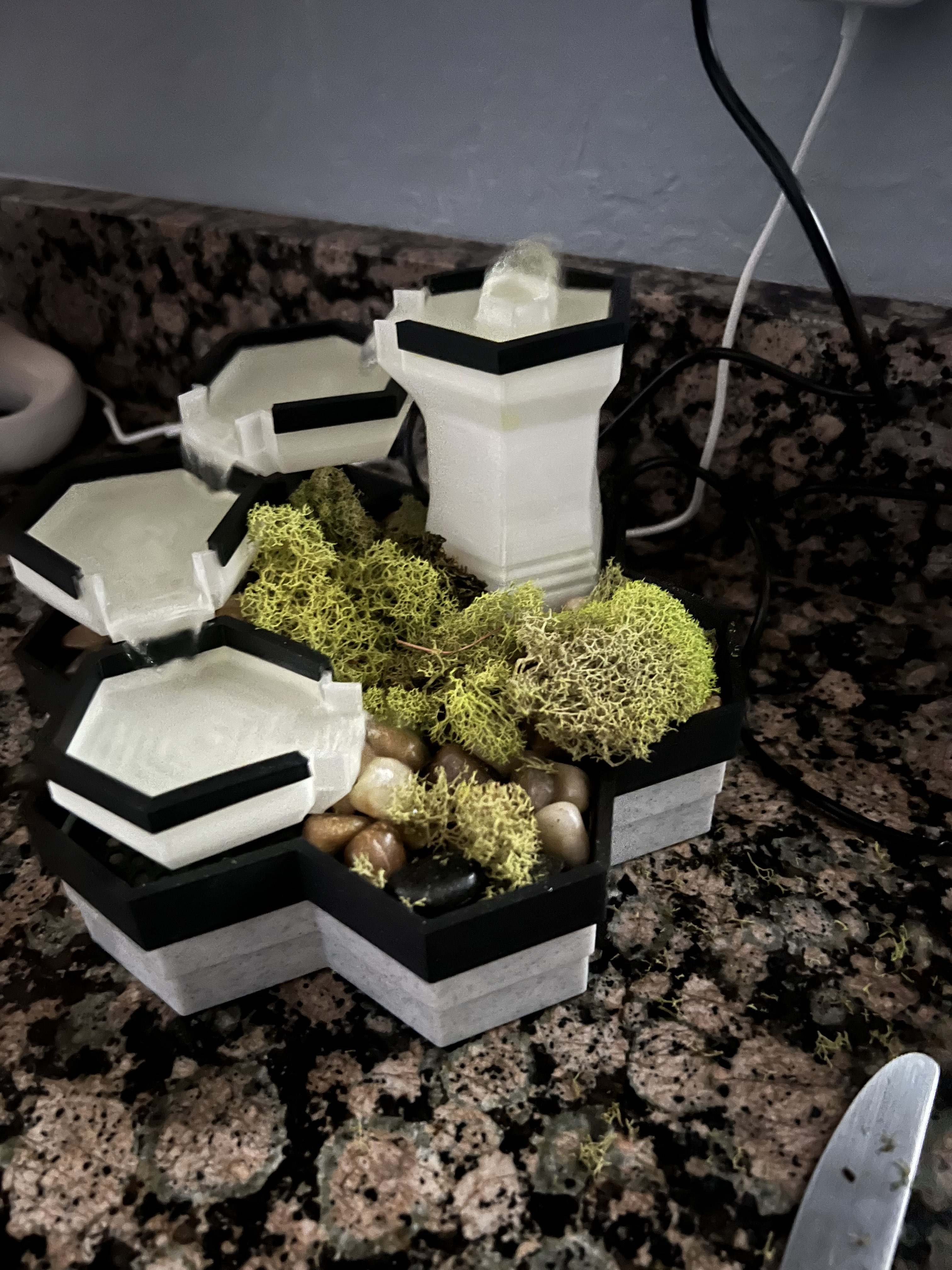Plateau Cap for Modular Fountain