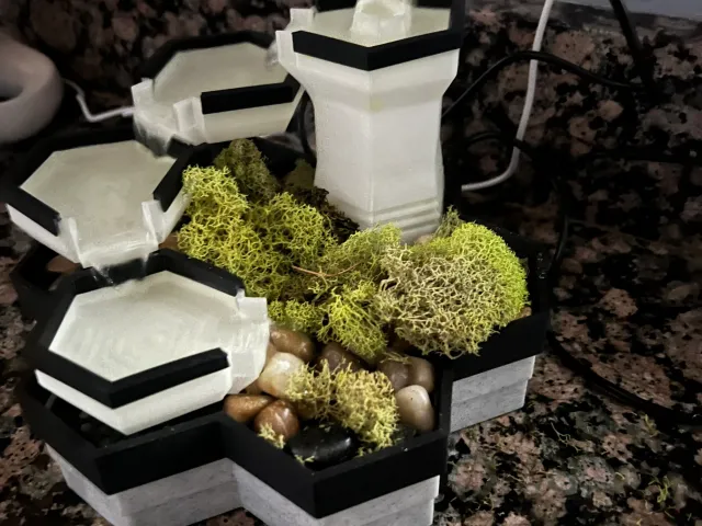 Plateau Cap for Modular Fountain