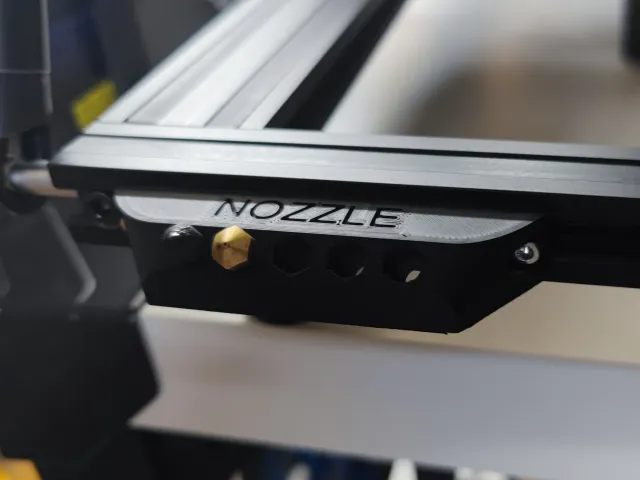 Mk8 E3D Nozzle Holder 2020 Extrusion