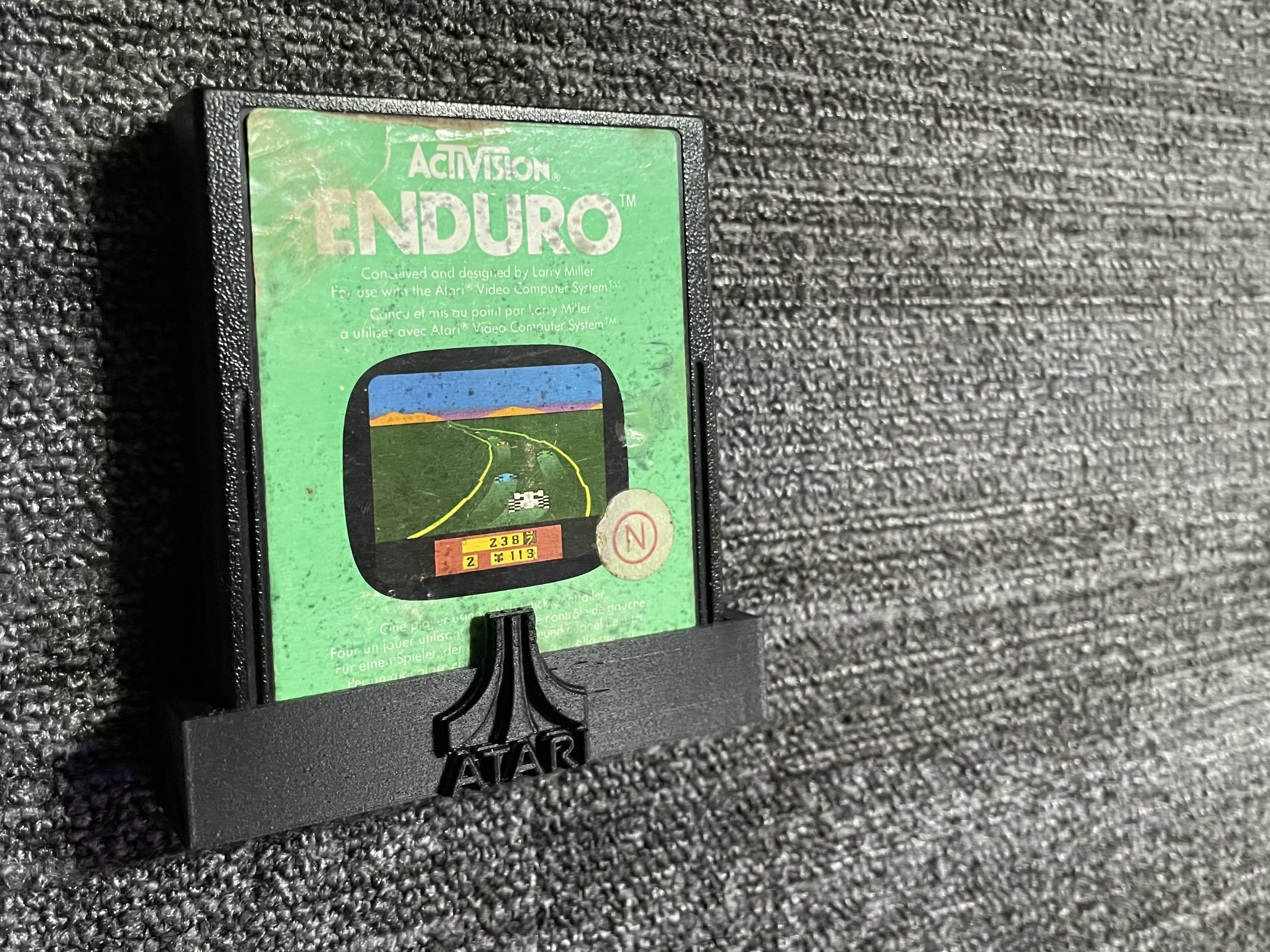 Atari 2600 Single Cartridge Display Shelf