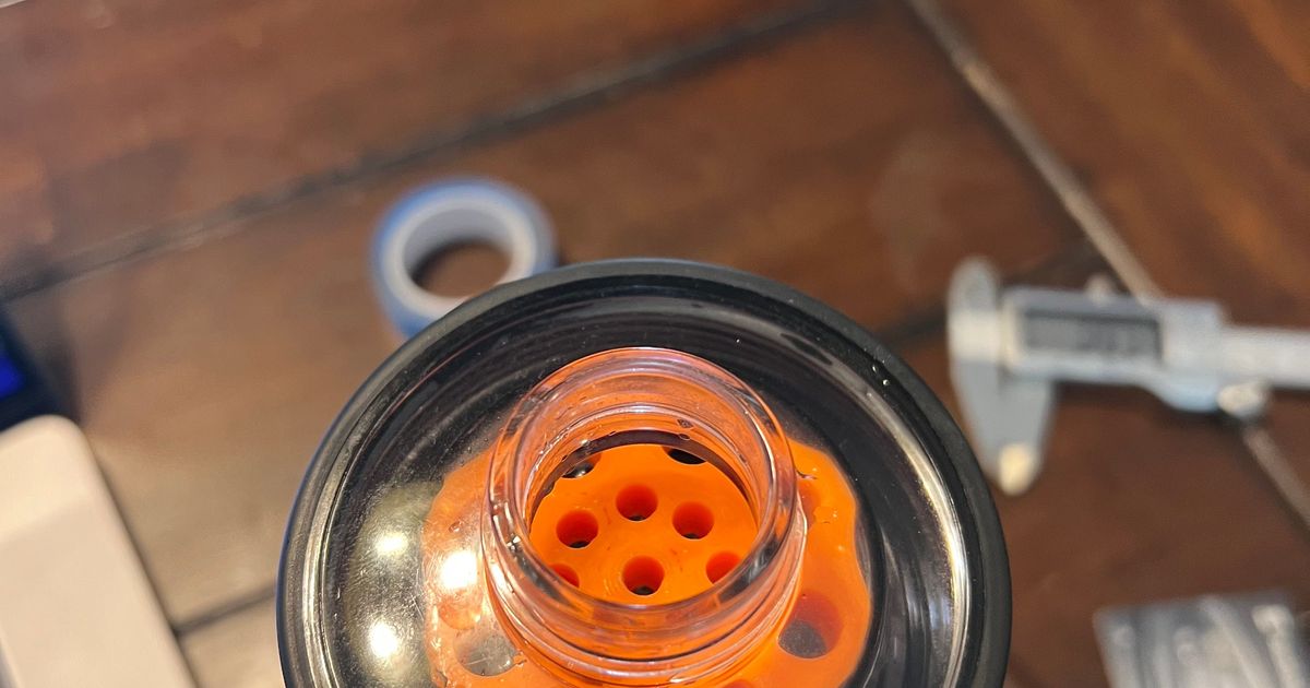 Yeti Chug Cap ice filter by Buttercup Download free STL model