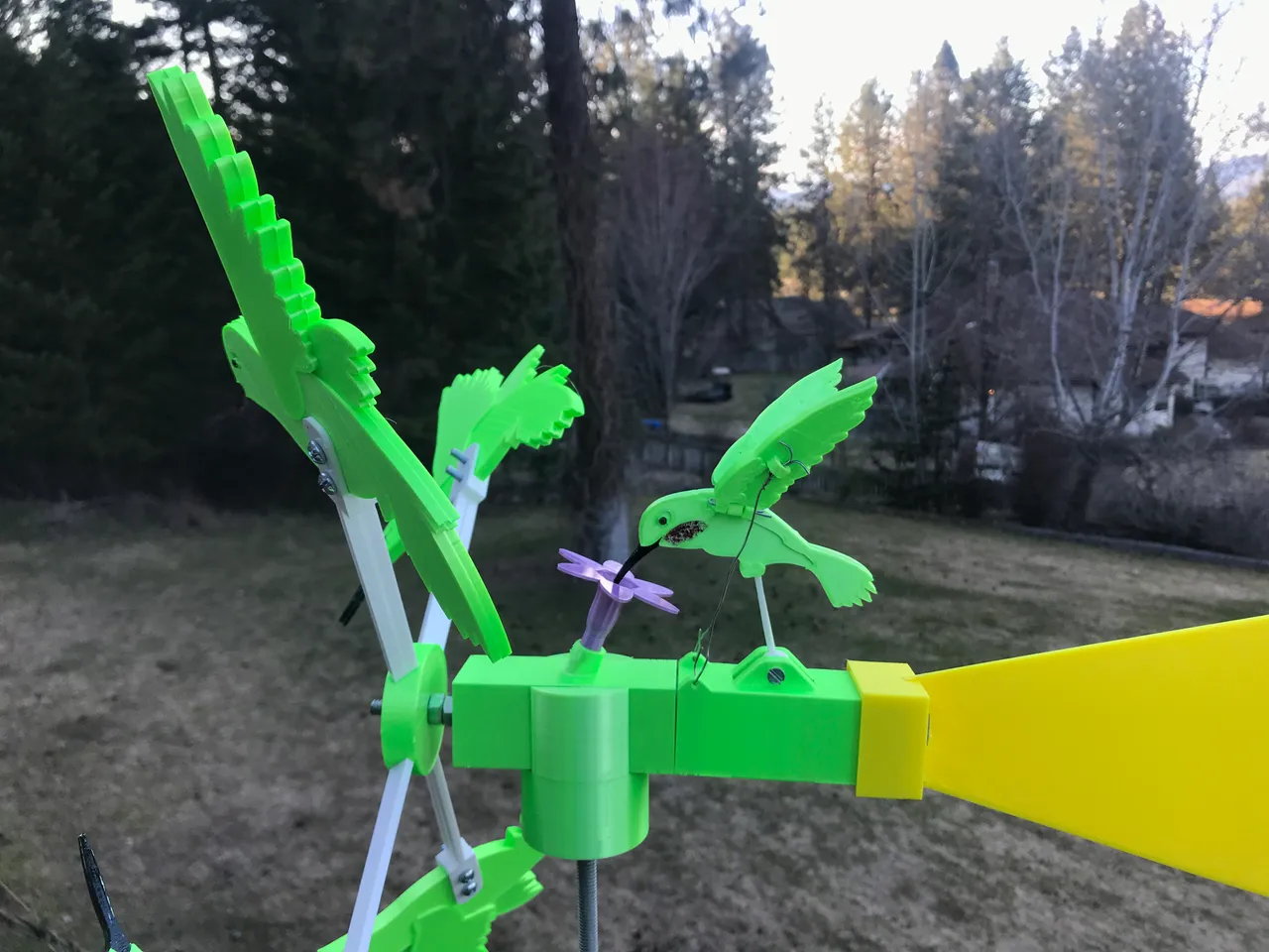 Hummngbird Whirligig by sparky6548 | Download free STL model | Printables .com
