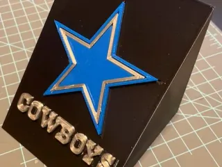Dallas Cowboys Desk Ornament by richspencer71 | Download free STL model ...