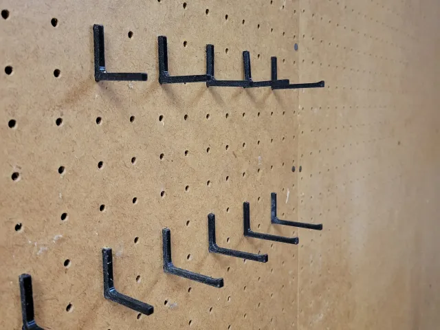 Pegboard Hook Simple