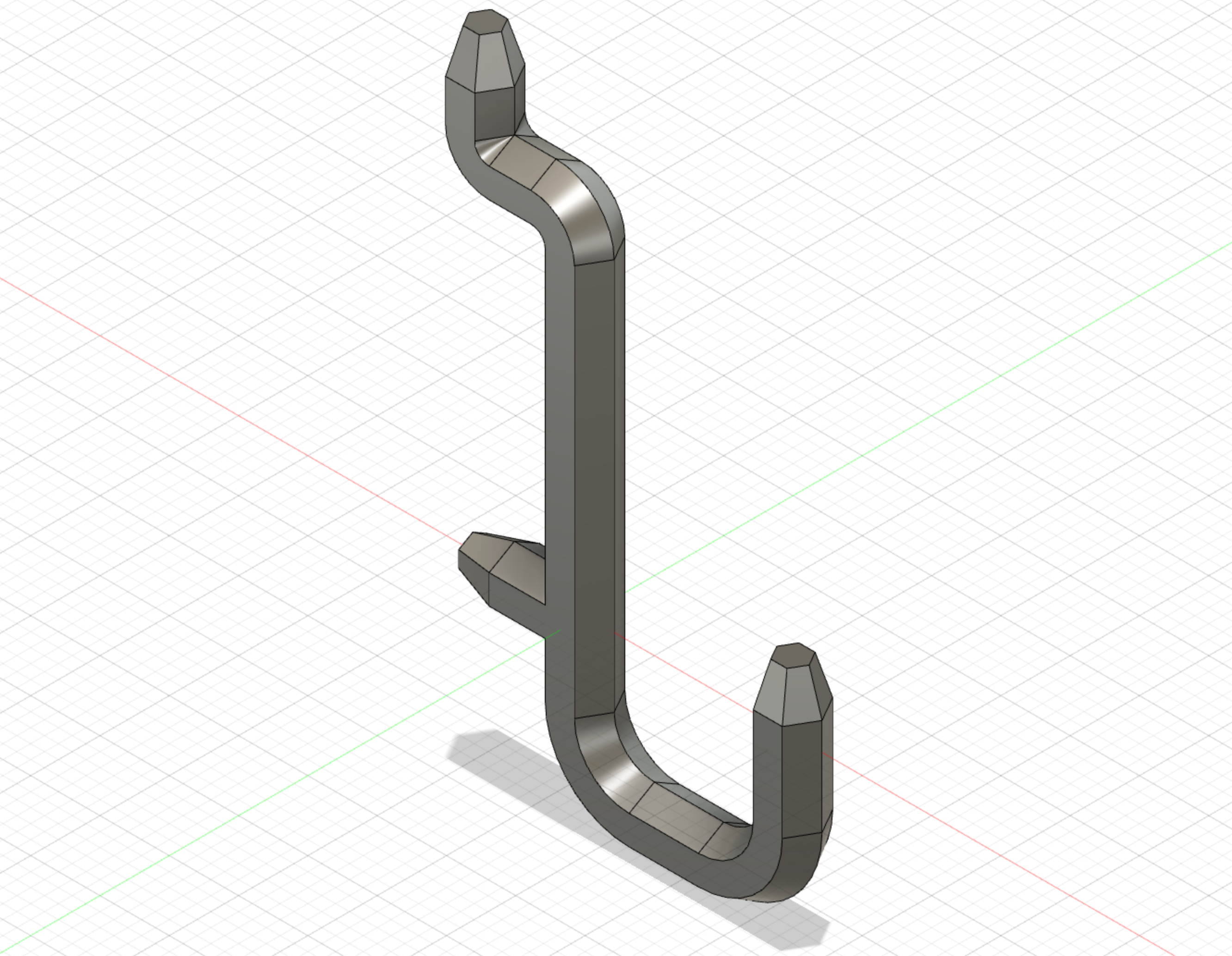 Customizable Pegboard Hook by NovemberKou Download free STL model