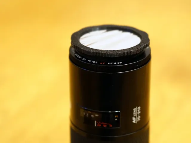 3D-Printed Screw-In Lens Filter Holder