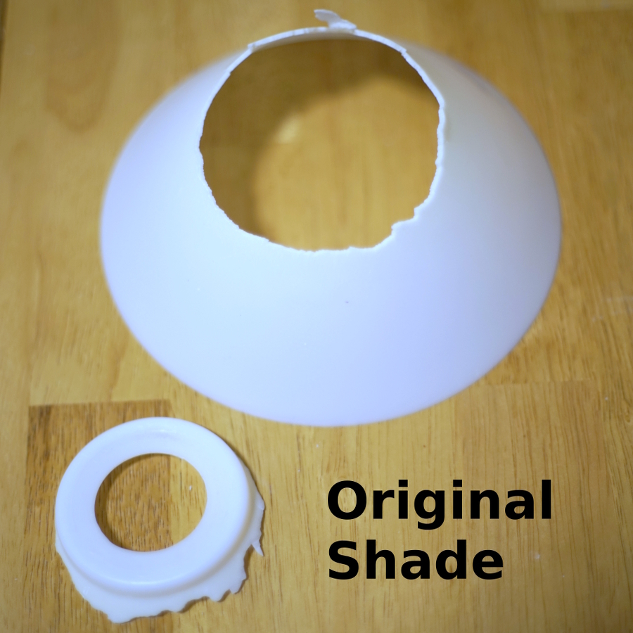 Improved Replacement for Reading Lamp Shade by ProfHankD | Download free STL model | Printables.com