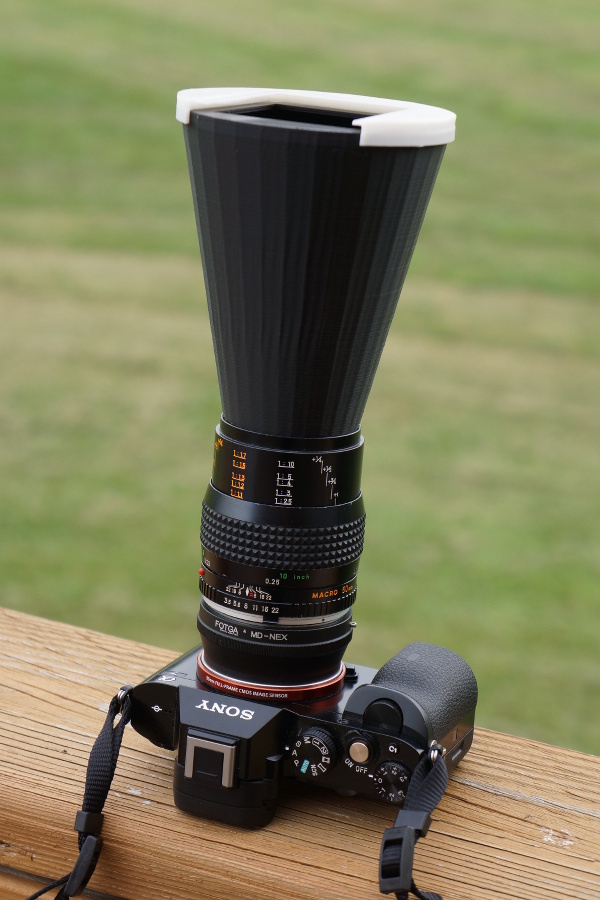 DupliHood a 3Dprinted slide copy attachment by ProfHankD Download