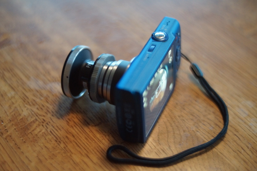 Mount For Fisheye Converter Lens On Canon PowerShot A4000