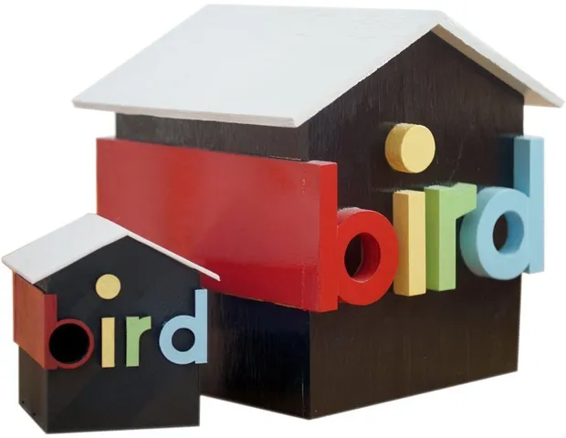 3D-Printed Birdhouse, "bird" House