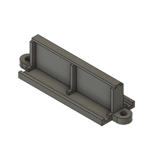 Držák WAGO svorek 4x 5W (WAGO holder) by DaTTcz | Download free STL ...
