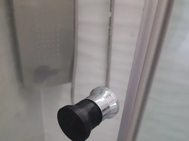 Shower door replacement knob