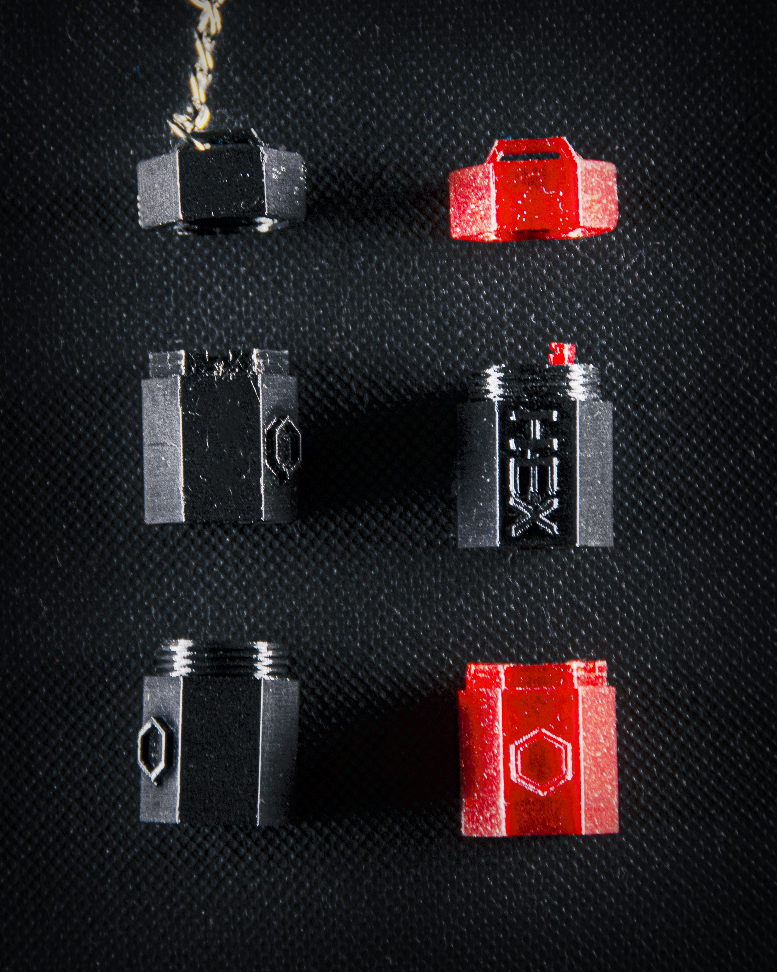 Miniatura 8 do modelo 3D Hexagonal boxes