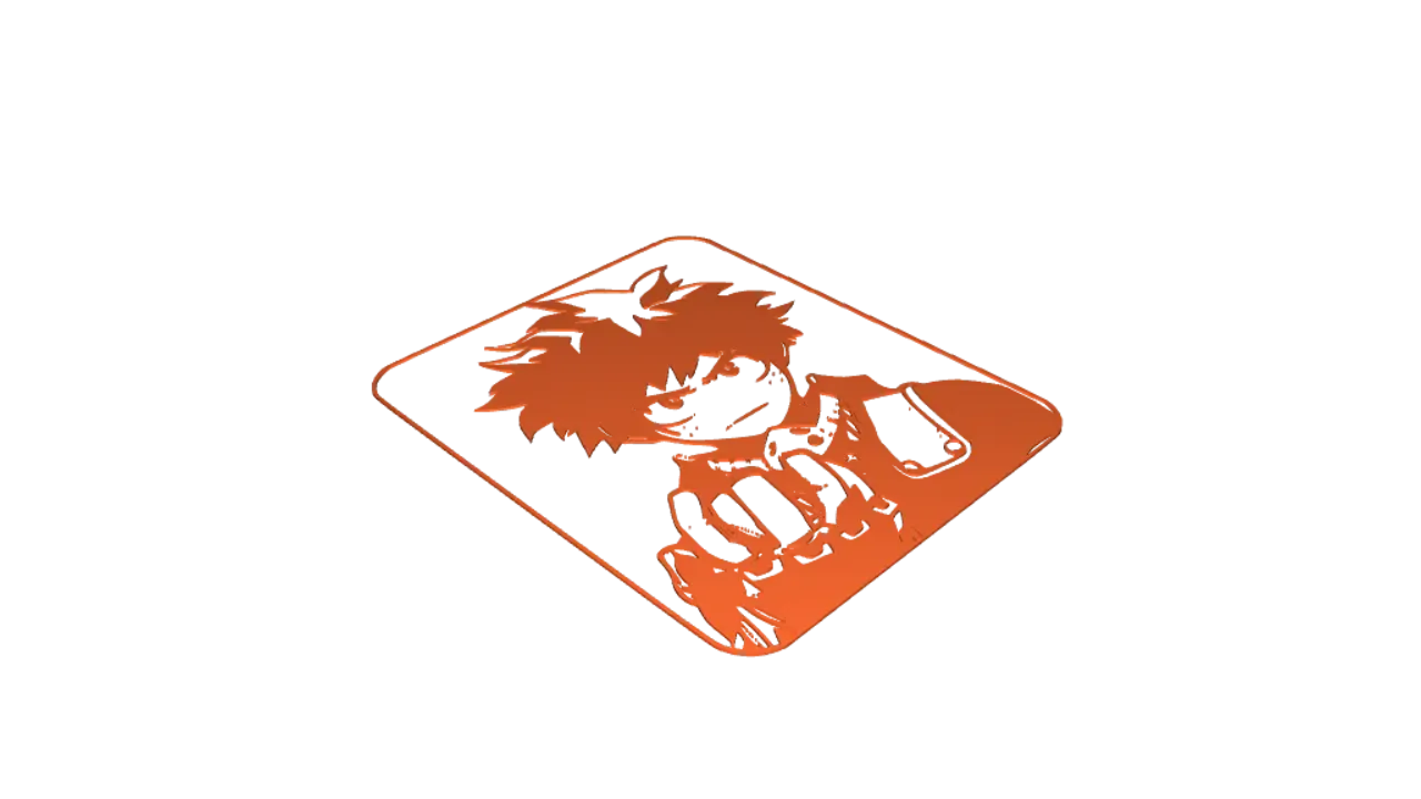 Izuku Midoriya Stencil by PCPAI | Download free STL model | Printables.com izuku-midoriya-stencil-by-pcpai-download-free-stl-model-printables-com