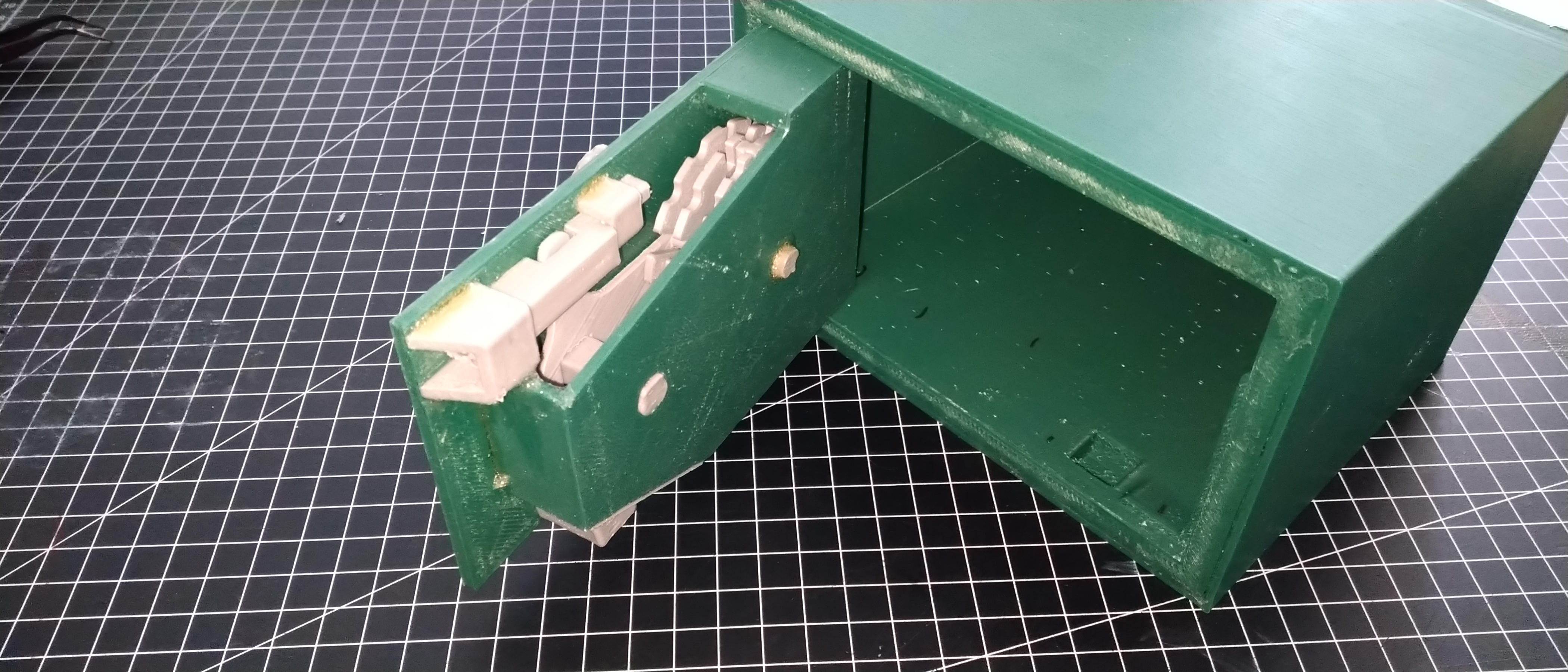 Miniatura 3 do modelo 3D Safe with combination lock