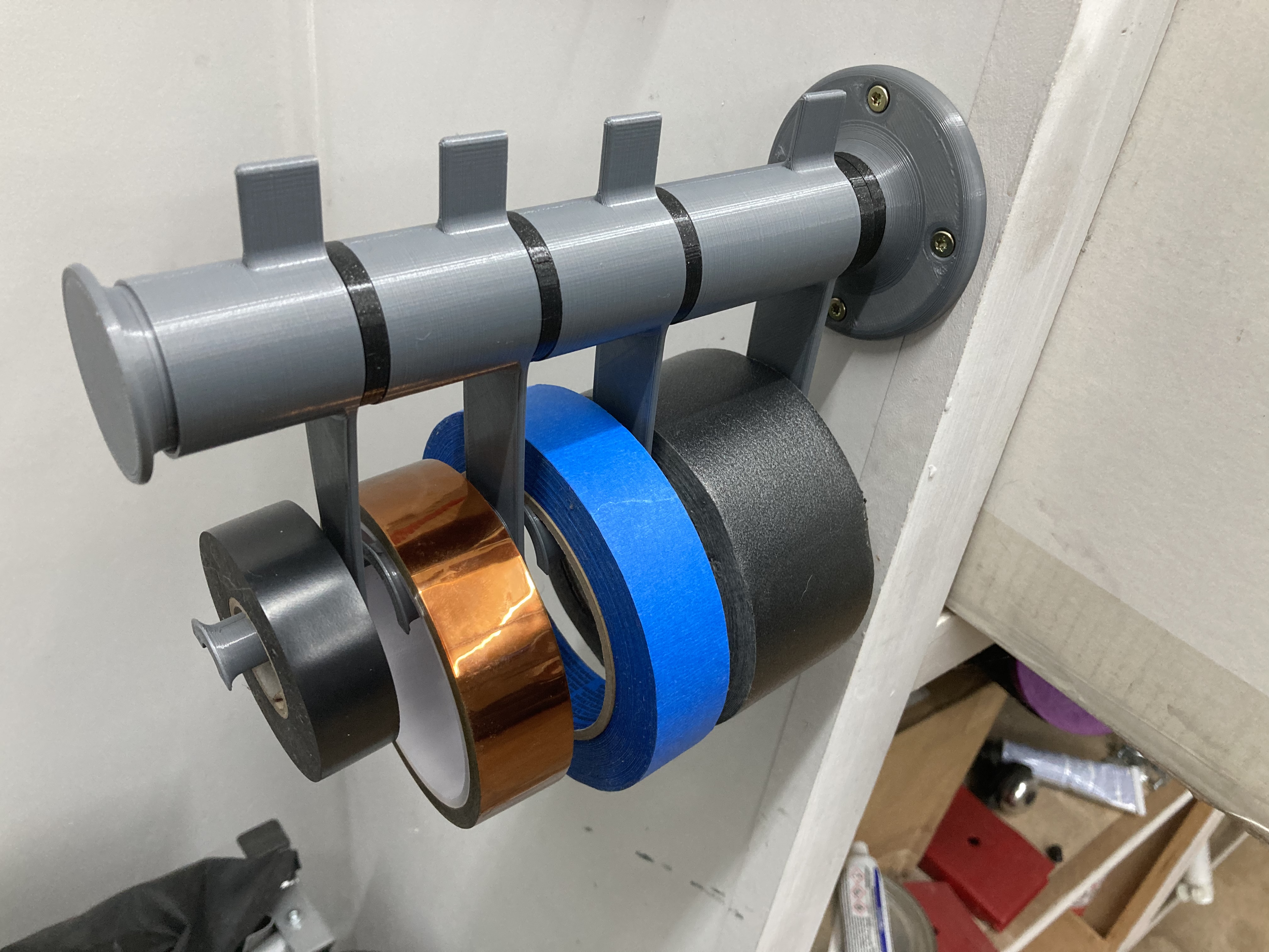 Miniatura 4 do modelo 3D Modular Tape Storage