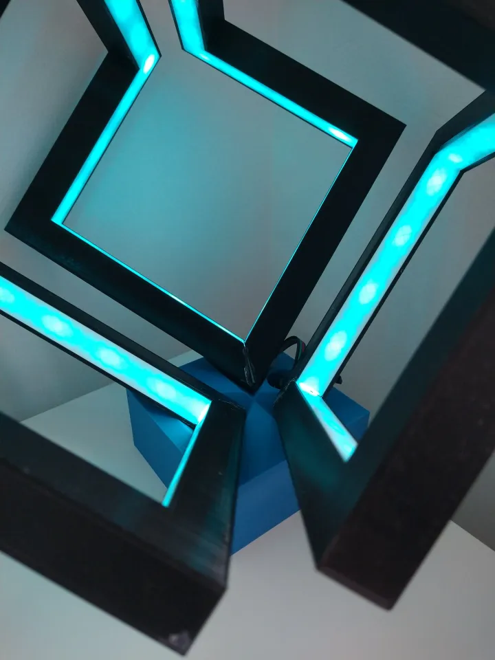 Stand for Infinity Cube Light by Mikołaj, Download free STL model