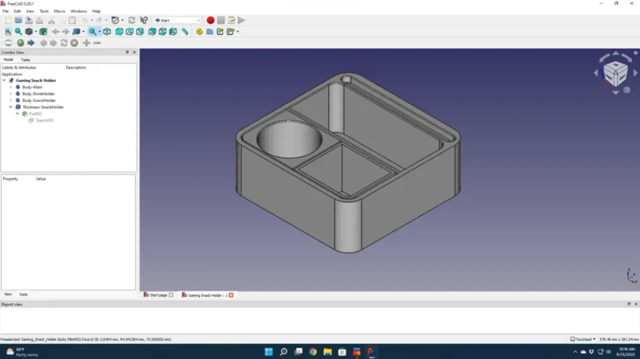 Gaming Snack Holder by Jason | Download free STL model | Printables.com