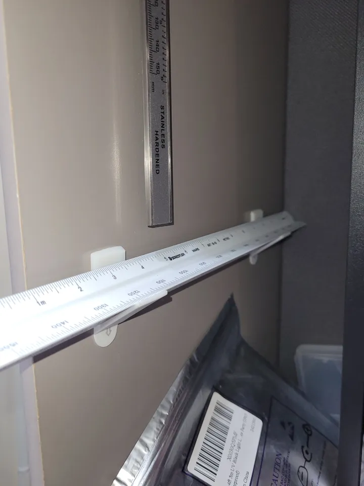 Scale Ruler Holder by Gr3ym4tt3r | Download free STL model | Printables.com